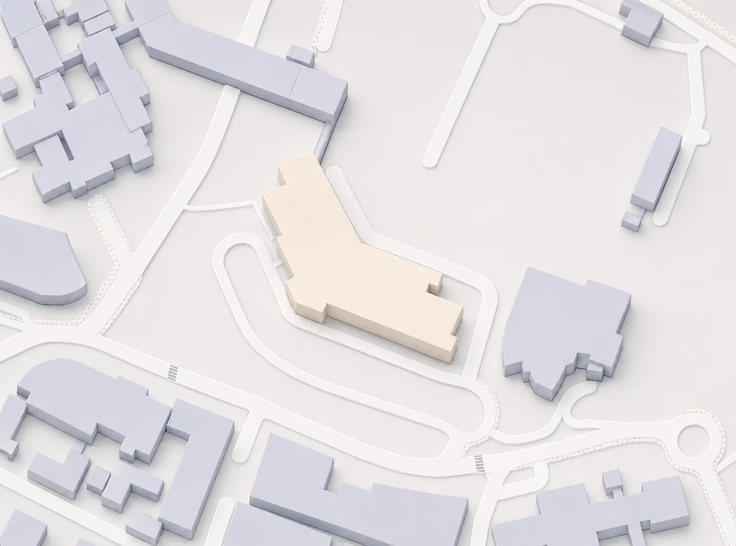 Map to the i³ Building, NUS