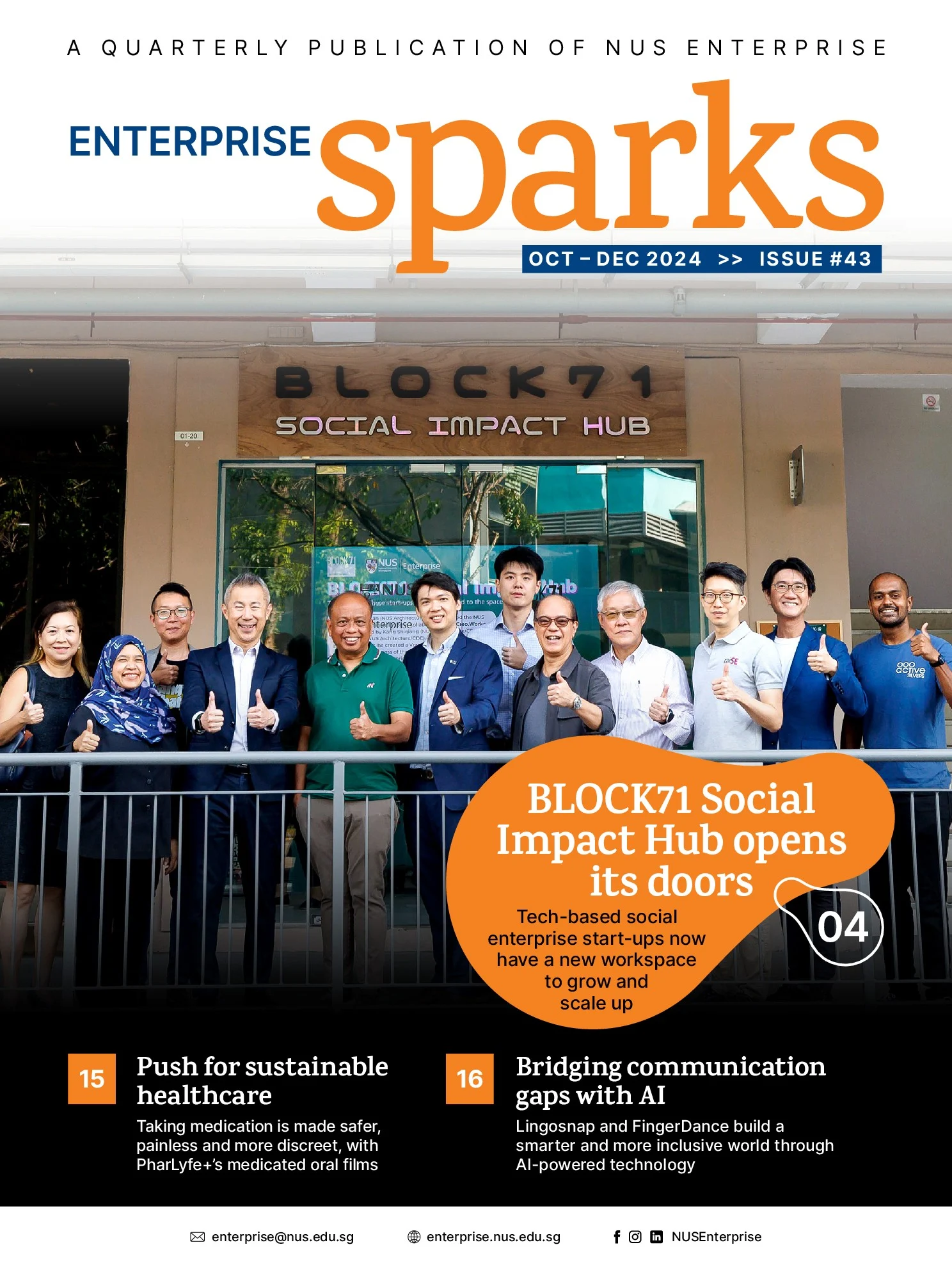 enterprise sparks issue 43 cover